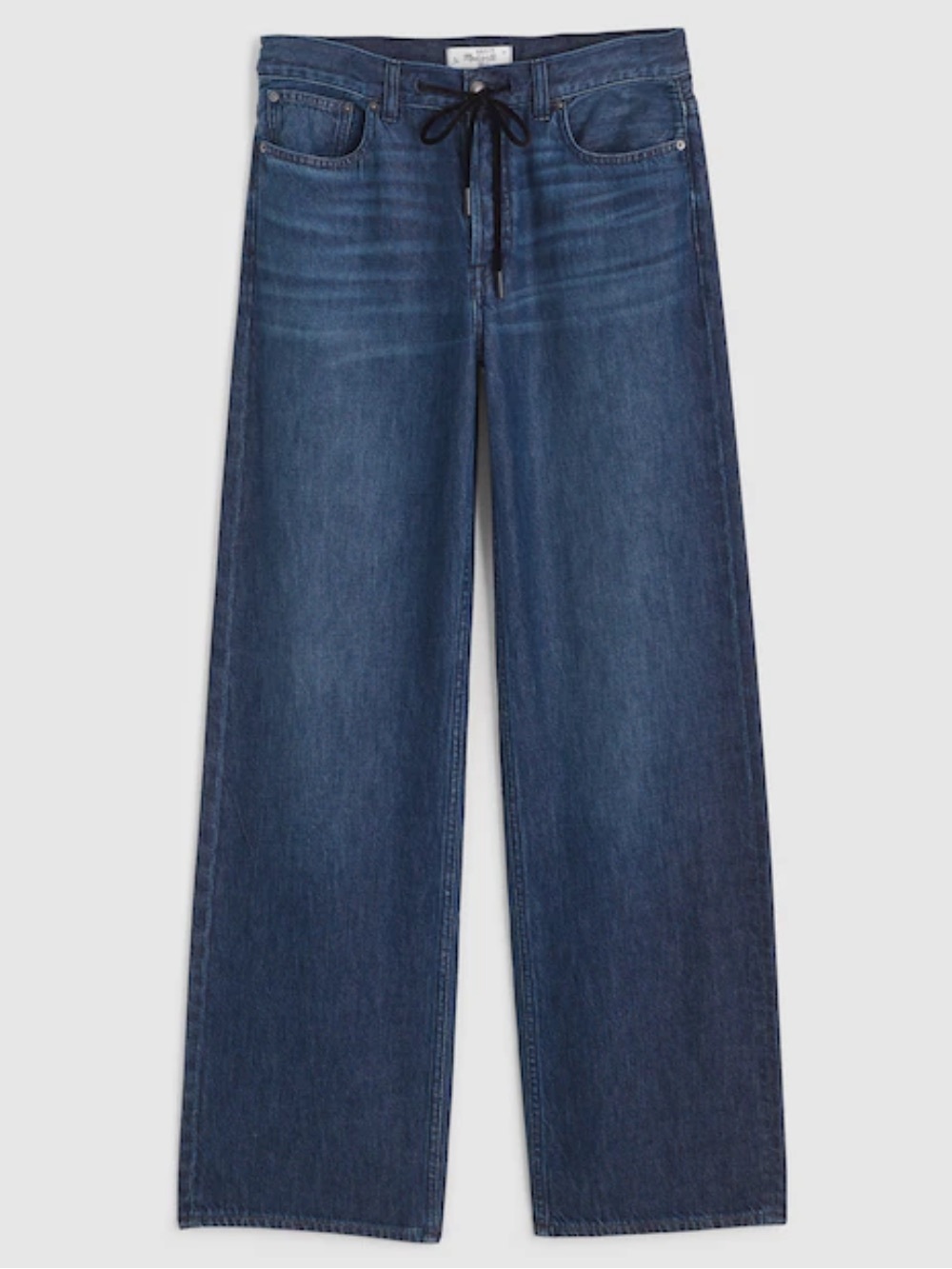 NWT MADEWELL Low-Slung Baggy Jean in Airy Denim, Allenham Wash, size 25